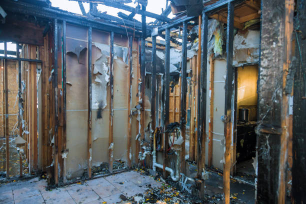 Professional Fire Damage Removal technician working in Duchesne, UT
